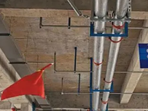 市南管廊支架的安装方法
